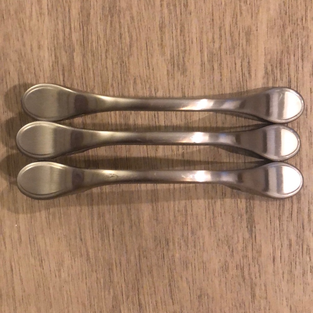 18 satin nickel drawer pulls